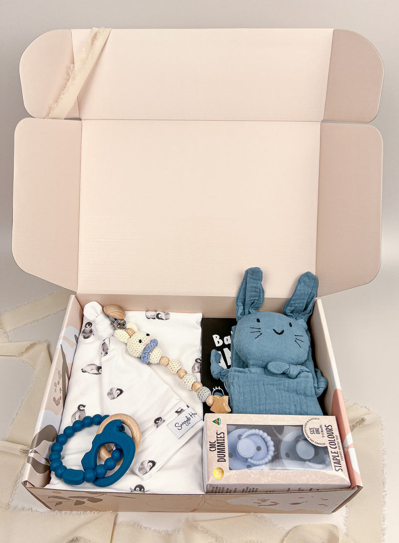 Little Blues Baby Hamper